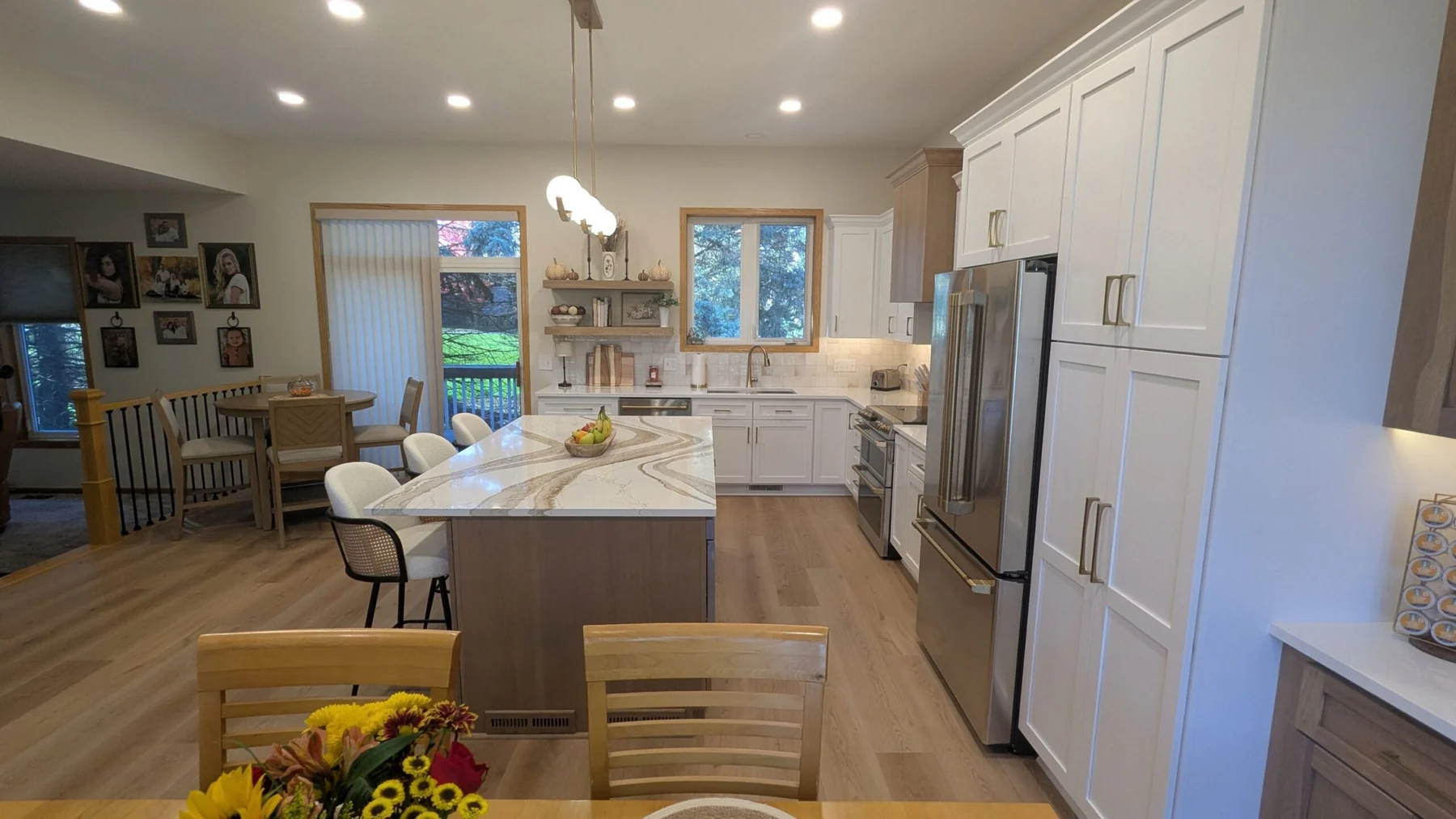 Contemporary Transitional Kitchen Remodel in Woodbury, MN by Russell Room Remodelers project photo